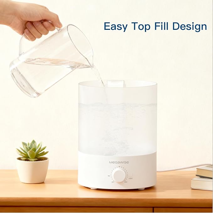 MegaWise Topfill 7-colour Night light humidifier - Image 6