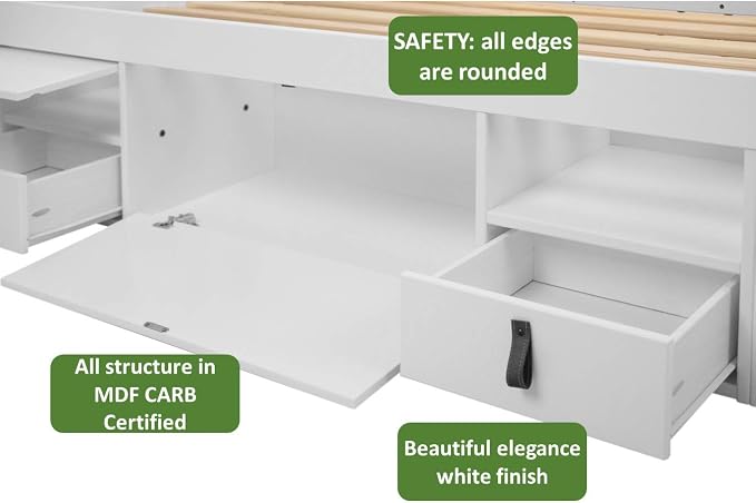 memomad Bali Storage Platform Bed - Image 8