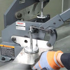 KAKA INDUSTRIAL Manual Metal Shear HS-12, 12 inch Throatless Cutting Machine - Image 3