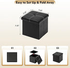 B FSOBEIIALEO Storage Ottoman - Image 3
