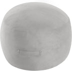 MeMoreCool Round Stuffed Pouf Ottoman Foot Rest, Floor Pouf Foot Stool by MeMoreCool