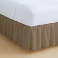 Rajlinen Ruffled Bed Skirt Twin, 24 Inch Drop Dust Ruffle by Rajlinen