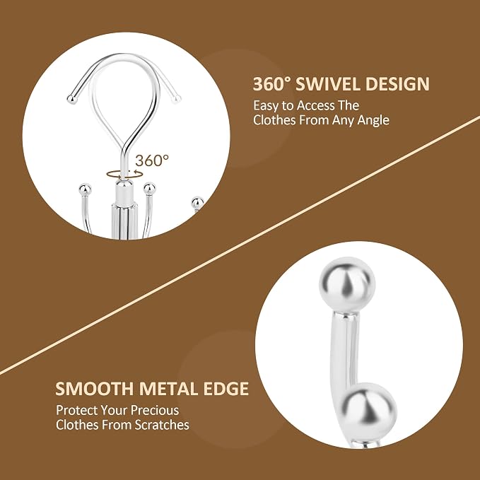 ZEDODIER 2 Pack Space Saving Hangers - Image 6