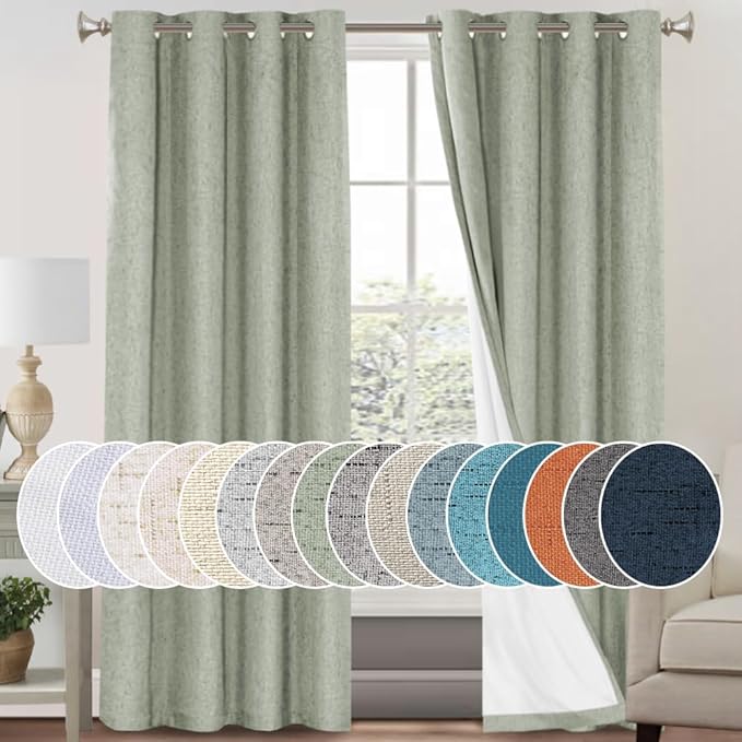PrinceDeco 100% Blackout Curtains by PrinceDeco