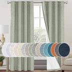 PrinceDeco 100% Blackout Curtains by PrinceDeco