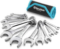 DURATECH Stubby Combination Wrench Set, 12 Point, CR-V Steel, by DURATECH
