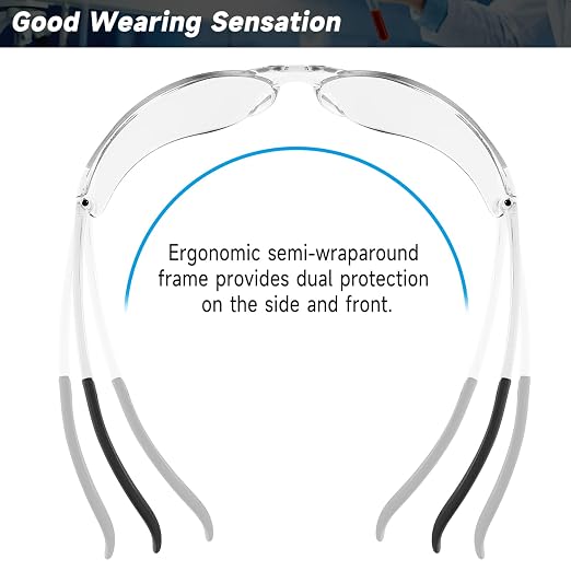 30 Pack Safety Glasses ANSI Z87.1 Scratch Resistant Eyewear - Image 7