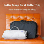 Cushion Lab Travel Deep Sleep Pillow – Compact Memory Foam Neck Pillow - Image 7