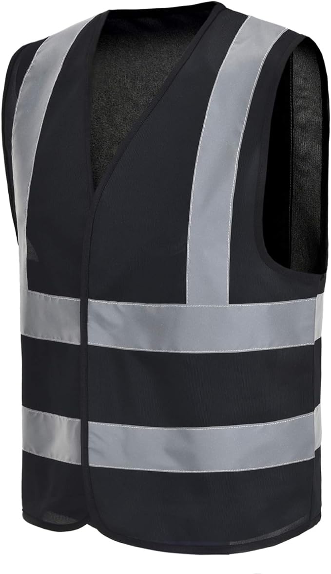 AYKRM 12 colour High visibility viz vest hi vis viz reflective work - Image 3