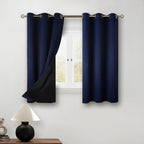 BGment Short 100% Blackout Curtains by BGment