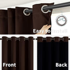 BGment Thermal Insulated 100% Blackout Curtains - Image 6
