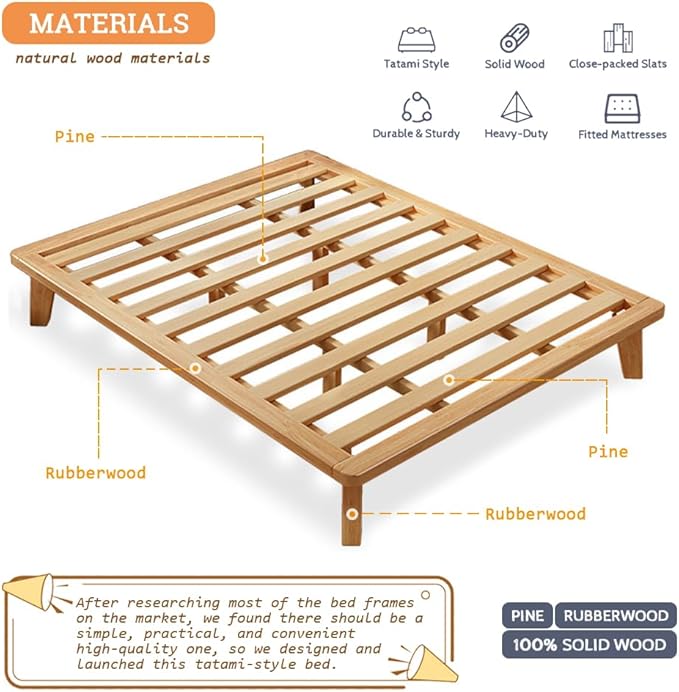Queen Platform Bed Base - Image 5