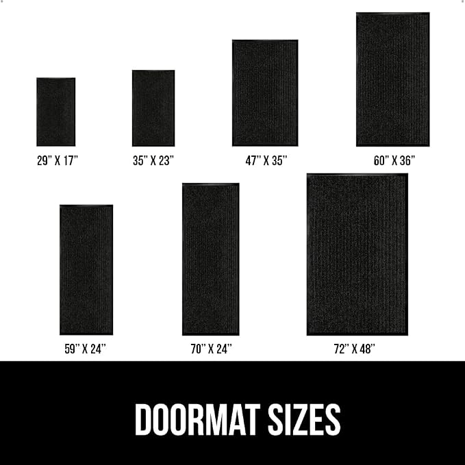GORILLA GRIP Waterproof Traffic Guard Door Mat, Heavy Duty Entryway Mats - Image 6