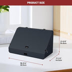 Portable Weather-Resistant Triangle Steel Toolbox - Image 3