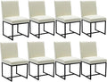 CIMOTA Modern Dining Chairs Set of 8, Leather Dining Room Chairs Upholstered by CIMOTA