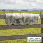 Premium Genuine Sheepskin Rug 2' x 6' Long Fur Soft & Natural Bedside Area Rug - Image 9