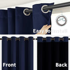 BGment Thermal Insulated 100% Blackout Curtains - Image 6