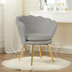 Accent Chairs Set of 2, Velvet Vanity Chair - Image 3