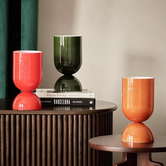 8.9" Modern Glass Table Lamp for Living Room, Dimmable Desk Lamps for Bedroom - Image 9