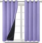 BGment Short 100% Blackout Curtains - Image 9