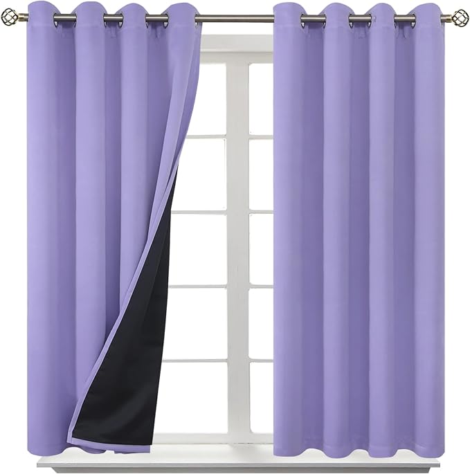 BGment Short 100% Blackout Curtains - Image 9