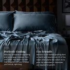 LUXOME Luxury Sheet Set | 100% Rayon from Bamboo | Twin XL - Image 2