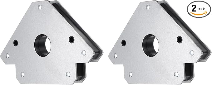 HARFINGTON 2pcs Welding Magnets 154.32 lbs Magnetic Welding Clamp Holder by HARFINGTON