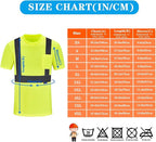 AYKRM Safety T Shirt Reflective High Visibility hi vis Long Sleeve T Shirt - Image 4