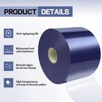 Moukeren Plastic Door Curtain for Winter 150 ft x 8 Inch Thermal Insulated - Image 3