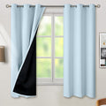 BGment Baby Blue 100% Blackout Curtains by BGment