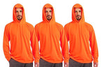 Breathable Work Long Sleeve Sun Shirt Hoodie, Sun Protection Shirts Quick Dry by SESAFETY