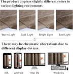 StangH Taupe Velvet Curtains Luxury Thermal Insulated Window Drapes Thick Heavy - Image 6