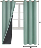BGment Thermal Insulated 100% Blackout Curtains - Image 9