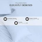 Mayfair Linen 100% Egyptian Cotton Queen Sheets Set - Image 6