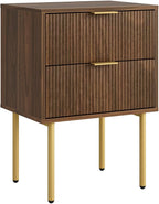 Masupu Night Stand, Mid-Century Modern Bedside Table - Image 9