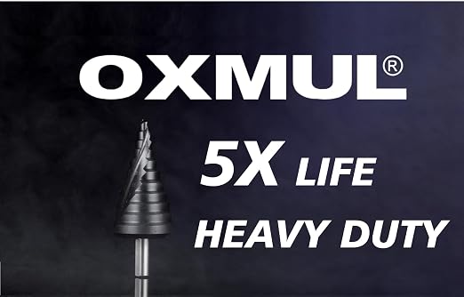 M35 Step Drill Bits for Metal, 1/8" to 1/2", Cobalt Bit, Heavy Duty for - Image 6
