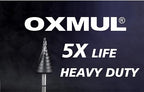 M35 Step Drill Bits for Metal, 1/8" to 1/2", Cobalt Bit, Heavy Duty for - Image 6