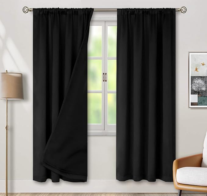 BGment Blackout Curtains for Living Room 84 Inch Length, 2 Panels Set Full Room by BGment