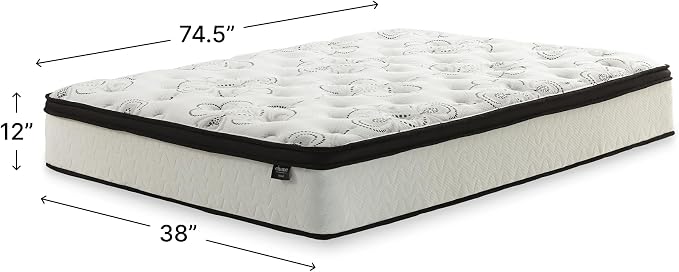 Signature Design by Ashley Chime Hybrid California King 12" Mattress - Image 2
