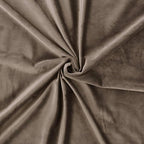 StangH Taupe Velvet Room Darkening Curtains Premium Soft Thermal Insulated - Image 6