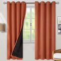 BGment Thermal Insulated 100% Blackout Curtains 72 Inch Length 2 Panels by BGment
