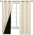 BGment Cream 100% Blackout Curtains - Image 8
