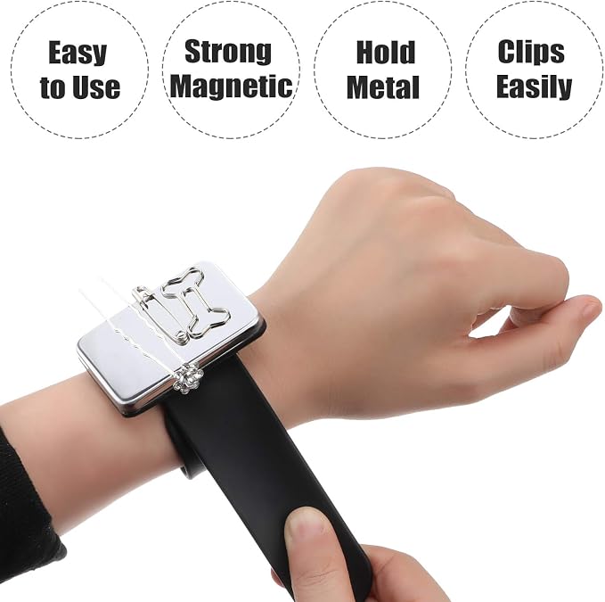 2 Pieces Magnetic Pincushion and Wristband Holder - Image 6