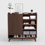 IDEALHOUSE Fluted Shoe Cabinet Storage by IDEALHOUSE