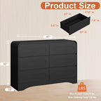 4 Pcs Bedroom Set, Dresser and Nightstand Sets, Including Modern Wooden Tall 6 - Image 3