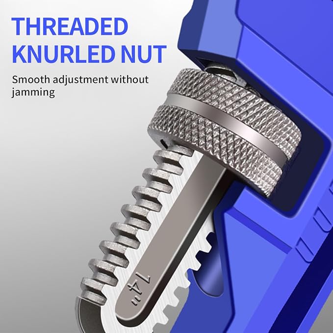 36 Inch Pipe Wrench | Plumbers Wrench, Heavy Duty Plumbing Tools | Forged from - Image 3