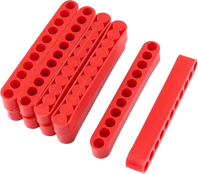 20Pcs 11 Holes Hex Shank Screwdriver Bit Holder, Plastic Screwdriver Head by LDEXIN
