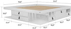 memomad Bali Storage Platform Bed - Image 3