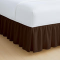 Rajlinen Ruffled Bed Skirt Queen, 24 Inch Drop Dust Ruffle by Rajlinen