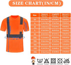 AYKRM Safety T Shirt Reflective High Visibility hi vis Long Sleeve T Shirt - Image 4